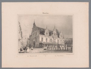 Gezicht op de Vleeshal te Haarlem