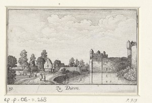 Gezicht op Düren