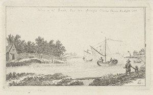 Gezicht op een rivier
