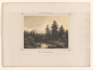 Gezicht op een water in Salzkammergut