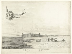 Gezicht op fort Ceulen, ca. 1636-1644