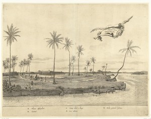 Gezicht op fort Prins Willem te Affogados, ca. 1636-1644