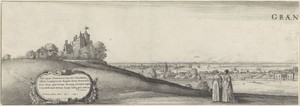 Gezicht op Greenwich (linker plaat)