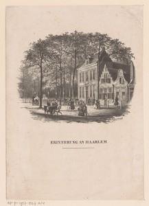 Gezicht op Haarlem