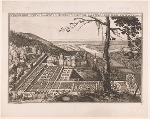 Gezicht op Heidelberg