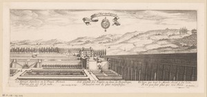 Gezicht op het aquaduct van Arcueil
