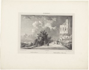 Gezicht op het Belvédère in Nijmegen