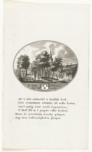 Gezicht op het dorp Hendrik-Ido-Ambacht