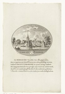 Gezicht op het dorp Puttershoek