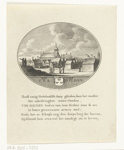 Gezicht op het dorp Ter Heijde