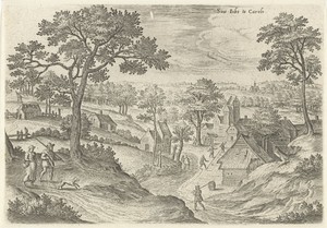 Gezicht op het Hof van Carloo
