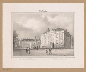 Gezicht op het Mauritshuis
