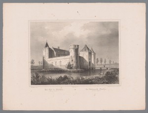 Gezicht op het Muiderslot