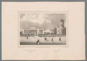 Gezicht op het Museumsinsel in Berlijn