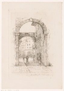 Gezicht op het Piazza dei Signori