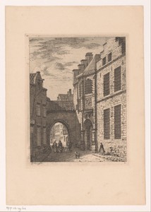 Gezicht op het Steen in Antwerpen