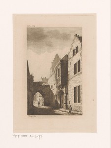 Gezicht op Het Steen in Antwerpen