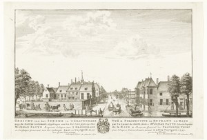 Gezicht op het Zieken te Den Haag