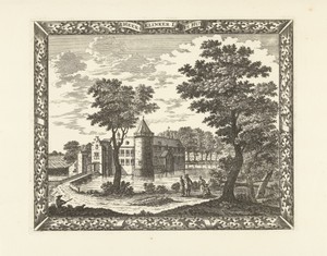 Gezicht op Huis te Blotinghe te Rijswijk