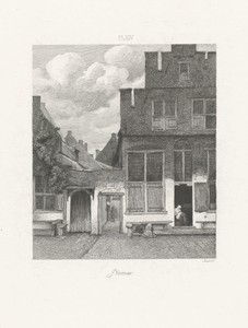 Gezicht op huizen in Delft