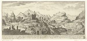 Gezicht op Jeruzalem