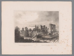 Gezicht op Kasteel Batenburg