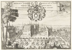 Gezicht op kasteel Gemert