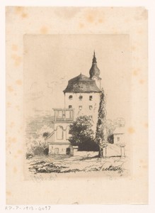 Gezicht op kasteel in Fulnek