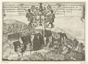 Gezicht op kasteel Ramersdorf
