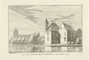 Gezicht op kasteel 's Heer-Arents-Berge