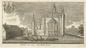 Gezicht op Kasteel van Laer