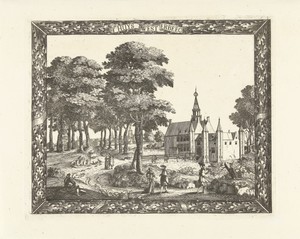 Gezicht op Kasteel Westerbeek