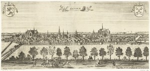 Gezicht op Leiden