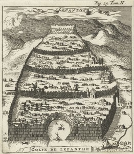 Gezicht op Lepanto