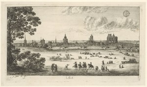 Gezicht op Lille