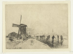 Gezicht op Maassluis