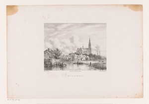 Gezicht op Maassluis