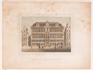 Gezicht op Maison Grand Place te Brussel