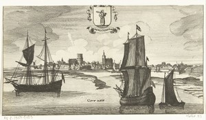 Gezicht op Monnickendam