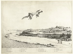 Gezicht op Olinda, ca. 1637