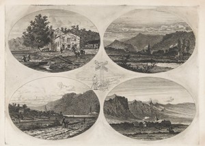 Gezicht op Ouren, Alle, Mouzaive en Chairière