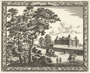 Gezicht op Paleis Honselaarsdijk