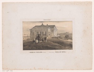 Gezicht op Paviljoen Von Wied