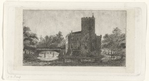 Gezicht op Ridderhofstad Sterkenburg
