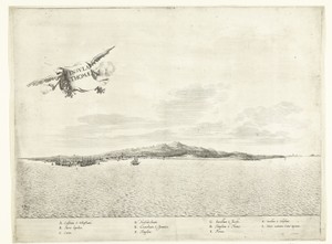 Gezicht op Sao Tomé, ca. 1641