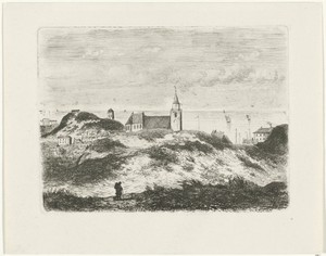 Gezicht op Scheveningen