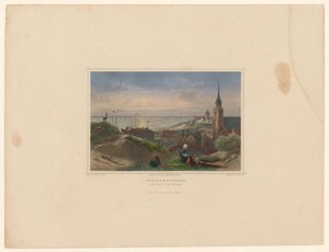 Gezicht op Scheveningen en de Noordzee
