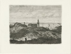 Gezicht op Scheveningen