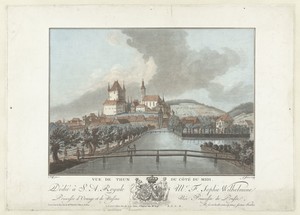 Gezicht op Thun