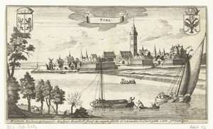 Gezicht op Tiel